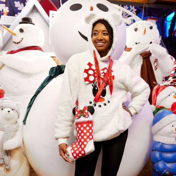 Disney Minnie Mouse Stocking Cosplay Crossbody BagNew - Picture 2 of 6